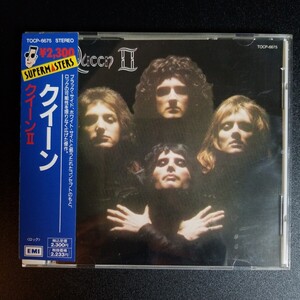 【国内盤CD帯付き】クイーン　クイーンⅡ　 QUEEN　QUEENⅡ　1991年国内再発版　