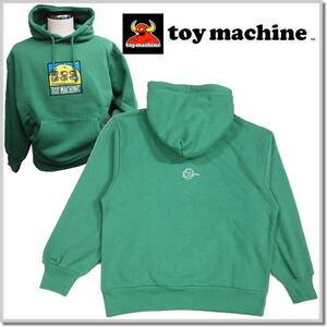 トイマシーン toy machine TRANSMISSIONATOR SWEAT PARKA TMFESW24-GREEN-M スエットパーカー