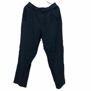 ☆a225 A.P.C レディース スウェットパンツ サイズ S ネイビー レーヨン