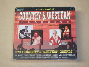 Country & Western Classics　4CD PACK　/　DOLLY PARTON，KARL DENVER，他　/　EEC盤　CD