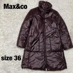 Max&co マックスアンドコー　ロングダウンジャケット　ダウンコート