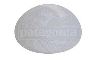 新品　デッドストック　Patagonia パタゴニア　北斎ウェーブ　廃盤品　白　クリア　オリジナル　波　サーフ