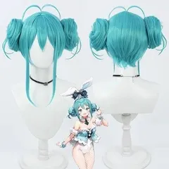 新品未使用 VOCALOID 初音 ミク バニーガール コスプレ ウィッグ kkk