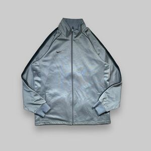 00s nike track jacket metalic silver (2008年製)