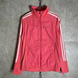 adidas アディダス ジャージ トラックジャケットピンク CLIMALITE