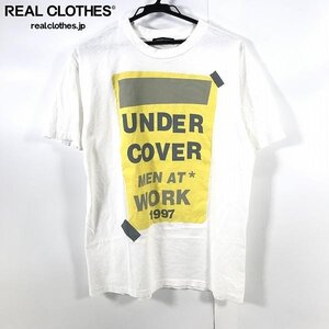 ☆UNDERCOVER/アンダーカバー MEN AT WORK 1997 プリント Tシャツ /UPK