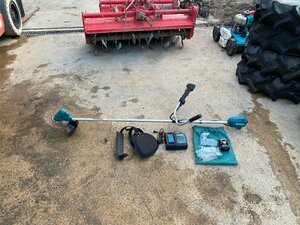 マキタ　MAKITA　MUR190SDST　刈払機　バッテリー式　充電器付　中古　京都発【F24028673-2】