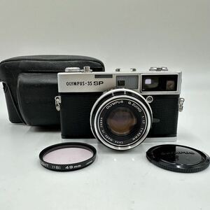 動作品 オリンパス OLYMPUS-35 SP フィルムカメラ レンジファインダー G.ZUIKO 1:1.7 f=42mm 中古品 現状品