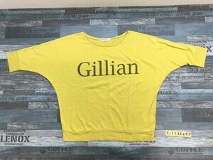 BEAMS HEART ビームスハート レディース Gillian プリント ドルマン カットソー マスタードイエロー