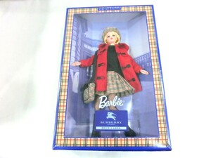 1000円スタート 人形 Barbie Burberry BLUE LABEL バービー バーバリー LIMITED EDITION キャラクタードール 箱付 WHO DD1026