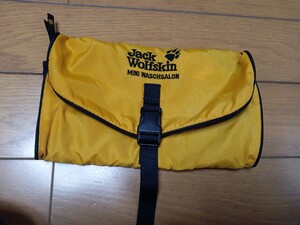 JACK WOLFSKIN　ジャックウルフスキン 　洗面用ポーチ　グルーミングポーチ　ウォッシャブルサロン