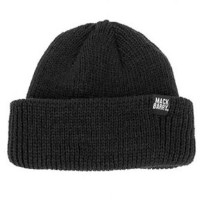 MACK BARRY マクバリー 【BEANIE(ビーニー)】 COZY SHORT BEAINE ブラック MCBRY72676 /l