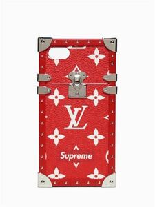 62621 Louis Vuitton ／ ルイヴィトン Supreme アイ トランク iPhone7 スマホケース