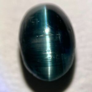 〔天然トルマリンキャッツアイ1.977ct〕U 約8.76×6.17mm ルース 裸石 宝石 ジュエリー tourmaline catseye テEA0