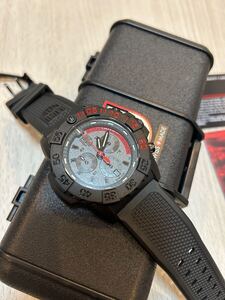 未使用品 ルミノックス 腕時計 ネイビーシールズ 20気圧防水 ブラック 3581.EY Luminox Navy Seal XS