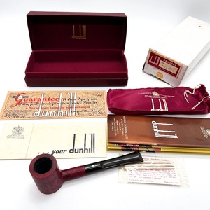 【J-7】dunhill　ダンヒル　BRUYERE　ブリュイエール　690　F/T　パイプ　MADE IN ENGLAND ②A　喫煙具　ケース・内袋・冊子付　現状品