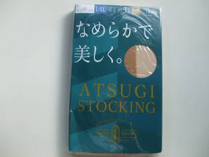 アツギ　パンティストッキング 3足セット　ヌーディベージュ　L-LL　伝線しにくい　パンスト　なめらかで美しく。