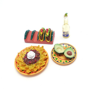 ○内袋未開封 リーメント Fun Meals 05.Mexican Dinner ぷちサンプル ミニチュア