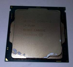 売り切り！ＣＰＵ　Intel CPU Core i3 i3-8100 Win11もサクサク動きます DOS/Vデスクトップ用CPU動作品 DOS/V　送料180円（整理番号070）