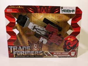 《中古品　美品　ビニールタイなし》トランスフォーマーリベンジ　デモリッシャー　タカラトミー