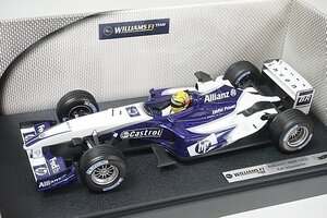 Hot Wheels ホットウィール 1/18 Williams ウィリアムズ BMW FW25 R.シューマッハ #4 ※外箱相違