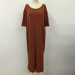 ABAHOUSE 表記無し アバハウス ワンピース ロングスカート 7139-99-90433 リブ One-Piece Long Skirt 茶 / ブラウン / 10094916