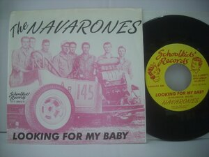 ■ 7インチ 　THE NAVARONES / BUZZ JOB / LOOKING FOR MY BABY ザ・ナヴァロンズ US盤 SCHOOLKIDS RECORDS SYL JOHNSONカバー ◇r50811