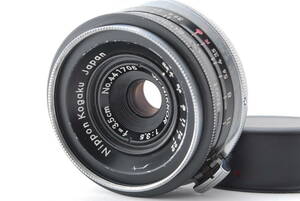 [AB-品]Nikon W-NIKKOR 35mm F3.5 Sマウント★ブラック★S型 S2 S3 S4 SP★3085