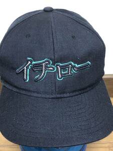 ◎2001年【イチロー NEW ERA】カタカナ CAP Seattle Mariners M/L 野球 メジャーリーグ ドジャース戦 USA アメリカ MLB マリナーズ 希少品