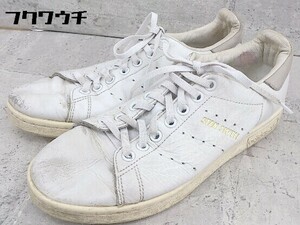 ◇ adidas アディダス S75075 Stan Smith スタンスミス スニーカー シューズ サイズ24.5ｃｍ ホワイト グレー レディース