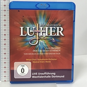 輸入盤 LUTHER DAS PROJEKT DER TAUSEND STIMMEN UNIVERSAL MUSIC Blu-ray