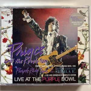 デッドストック新品 オリジナル・プレス廃盤3枚組CD ★PRINCE/LIVE AT THE PURPLE BOWL