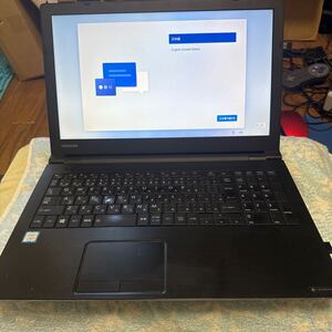 中古品　TOSHIBA Dynabook B65/M 第8世代corei5 Windows11対応。