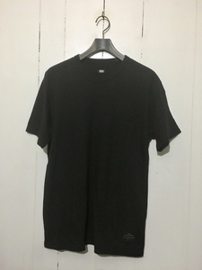 上質☆Levis COMFORT & DURABILITY リーバイス 半袖Tシャツ 半袖カットソー インナー M 黒 ブラック 無地 シンプル