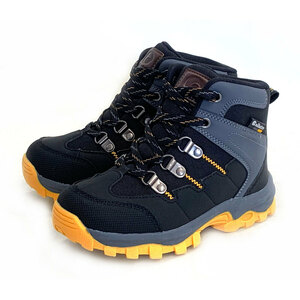 ☆ ALTS120J.BlackxMustard ☆ 25ｃｍ ☆ creator クリエイター alts110j trekking shoes jr トレッキングシューズ キッズ 登山靴 子供用