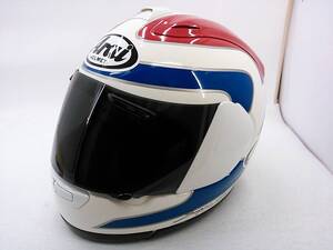 【送料無料】外装良品 Arai アライ RX-7 RR3 SPENCER スペンサー Mサイズ スモークシールド付き フルフェイスヘルメット 当時物