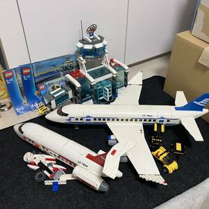 ジャンク 2006年製 7893 7894 旅客機 空港 セット 色々まとめて出品中kg LEGO（レゴ）飛行機 ジェット機