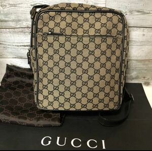 【美品】期間限定割引 定価18万 GUCCI ショルダーバッグ　GG 0181604002122