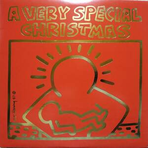 【LP 洋Pop V.A】A Very Special Christmas JPN盤 Eurythmics.Whitney Houston.Sting.Run-DMC.U2.Madonna.Bon Jovi.Bryan Adams 他 収録！
