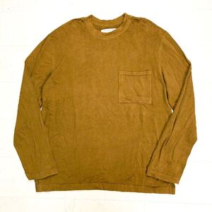 【送料360円】UNITED ARROWS TOKYO ユナイテッドアローズ コットンリネン長袖Tシャツ ロンT メンズ Mサイズ Z-103