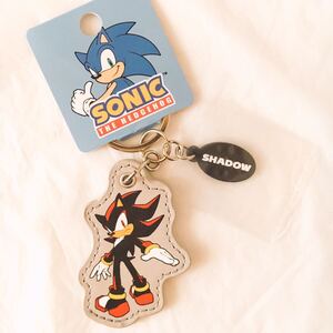 ソニックザヘッジホッグ　シャドウ　キーホルダー 未使用　SHADOW sonic the hedgehog 新品