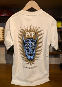 SALE！新品 PCP ポケット Tシャツ Sサイズ 100%コットン 半袖 チョッパー オールドスクール ショベル パン ナックル 