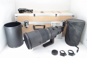 【適格請求書発行】美品 Nikon ニコン AF-I NIKKOR 500mm F4D ED IF AF 単焦点レンズ トランクケース・鍵付【アルプスカメラ】240607g