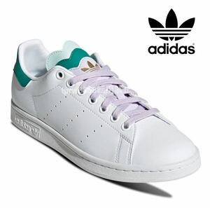 新品未使用 adidas スタンスミス【24.5cm】定価13200円 STAN SMITH スニーカー 靴 アディダス STANSMITH シューズ 白 花 03942