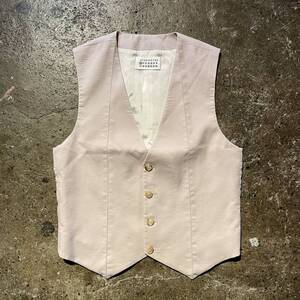 Maison Martin Margiela 09SS ⑩ ダーツ デザイン 4B ベスト メゾンマルタンマルジェラ 2009SS ジレ 46