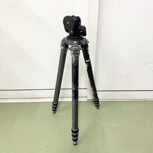 ◎ GITZO 三脚 型番不明 Manfrotto 498 雲台 カメラ 大型 マンフロット ジッツォ ジッツオ