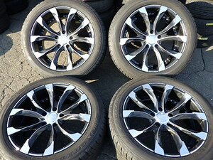 WALD ジャレット J11-C 22×10J +45&ファルケン 305/45R22 タイヤセット☆PCD150☆ランクル100/200/シグナス/LX570/タンドラ/セコイアなど