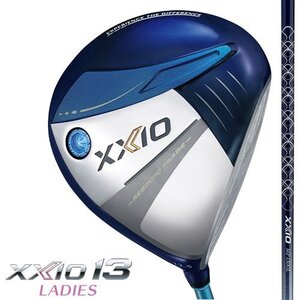 未使用品 女性用 ダンロップ 2024年 XXIO13 ゼクシオ13 ブルー 12.5° 純正カーボン XXIO MP1300L (L) 日本仕様 カバー無し レディース