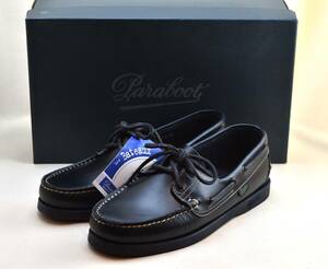 SALE!! パラブーツ paraboot BARTH バース LIS MARINE　デッキシューズ 680052-6.5 　25-25.5cm相当 未使用品　スペイン製