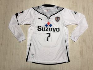 2009 清水エスパルス 伊東輝悦 選手支給 新品未使用 AWAY 2nd 長袖 ユニフォーム 7番 非売品 /アスルクラロ沼津/日本代表 マイアミの奇跡